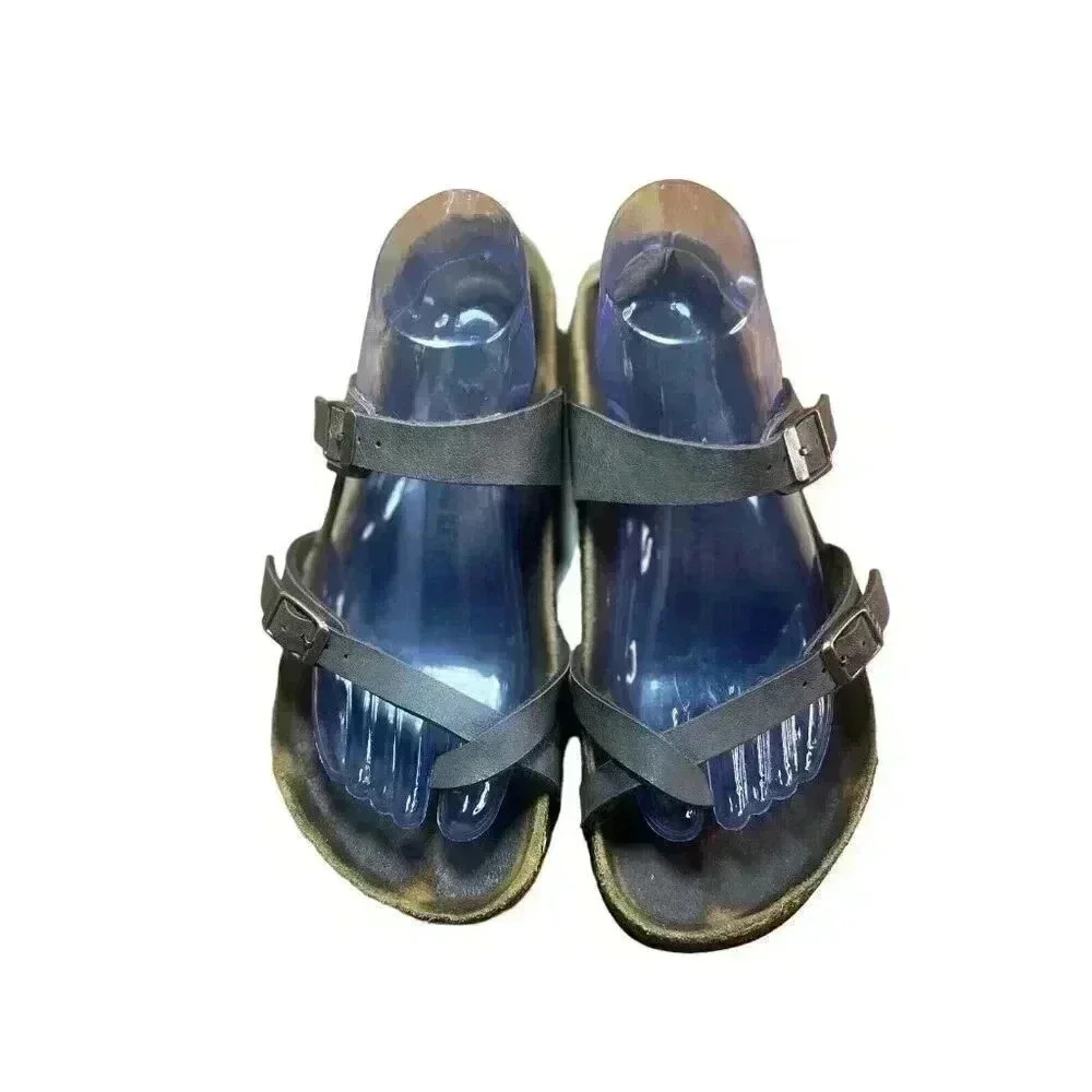 Birkenstock Mayari Brown Leather Toe Loop Sandals Women’s Size US 40/9